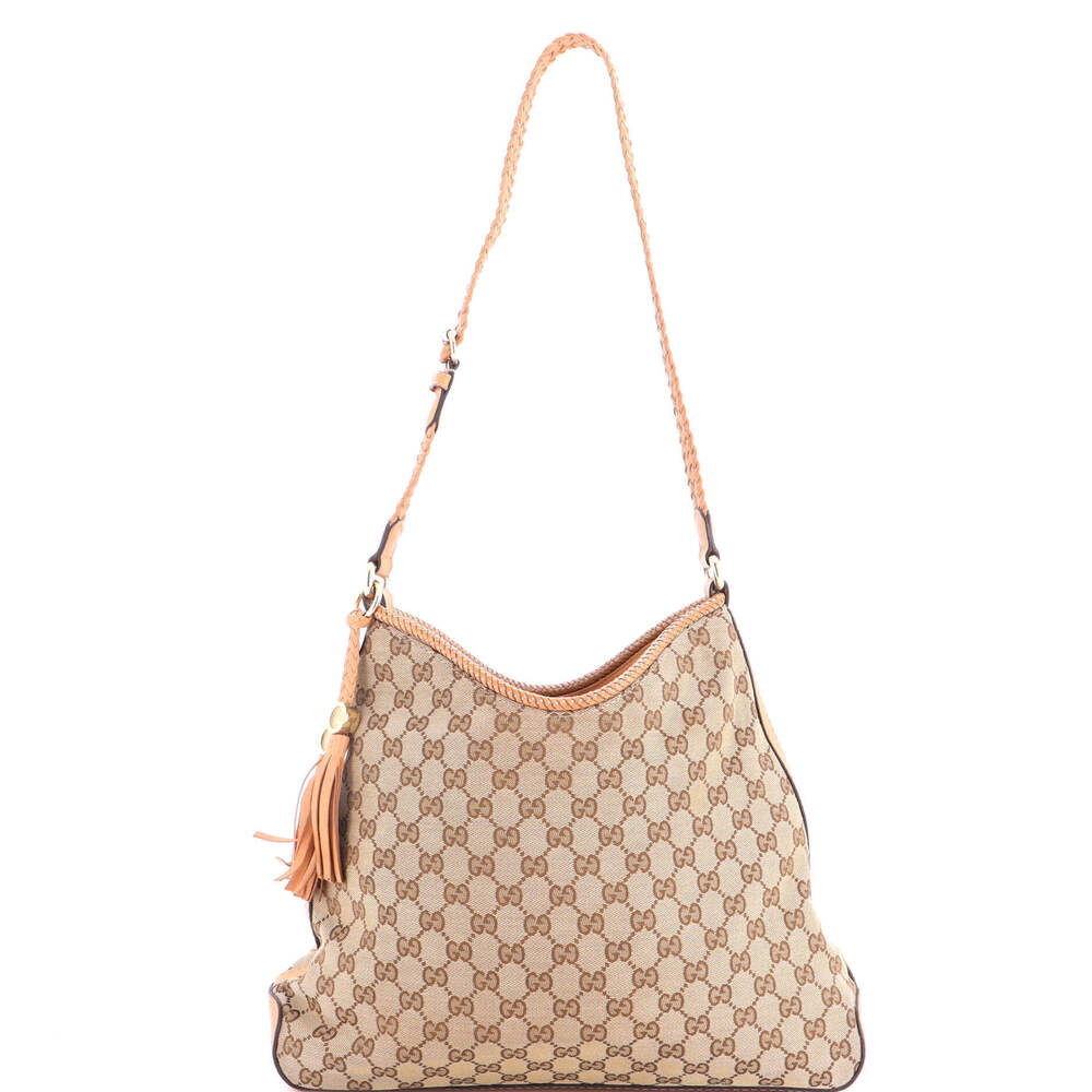 Gucci Medium Marrakech Hobo GG Canvas